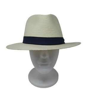 Bailey of Hollywood Poet Cream Toquila Palm Panama Fedora Cuban Hat Large